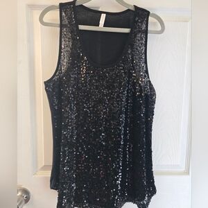 Sequin Tank Top